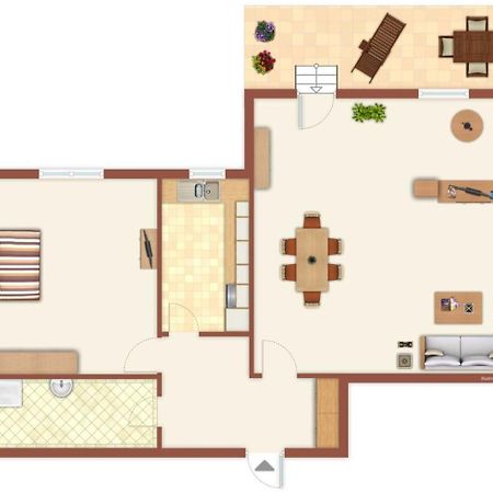 Apartament Boje Rostock Zewnętrze zdjęcie