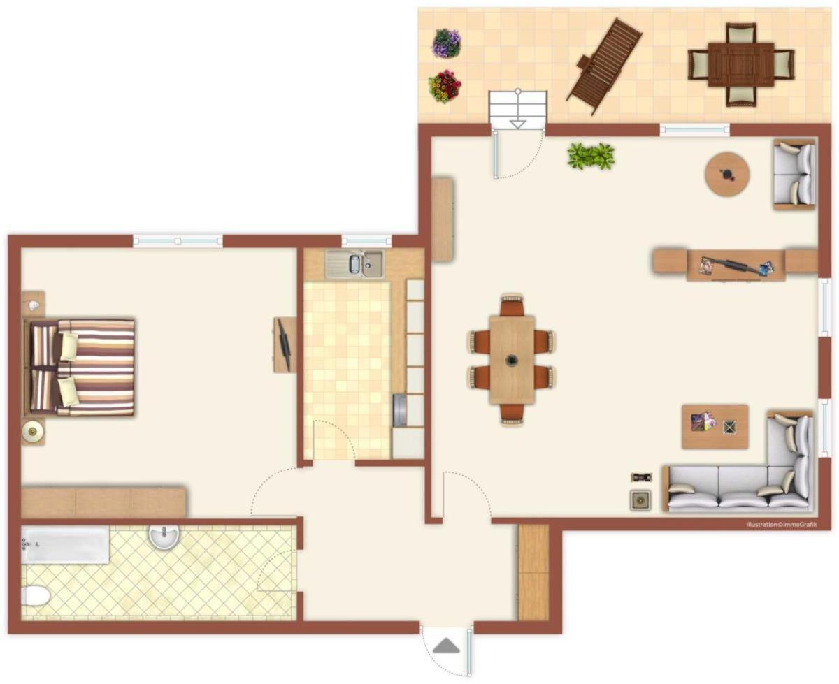 Apartament Boje Rostock Zewnętrze zdjęcie